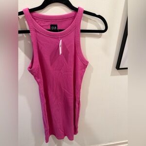 GAP Pink Ribbed Women's Tank Top size S